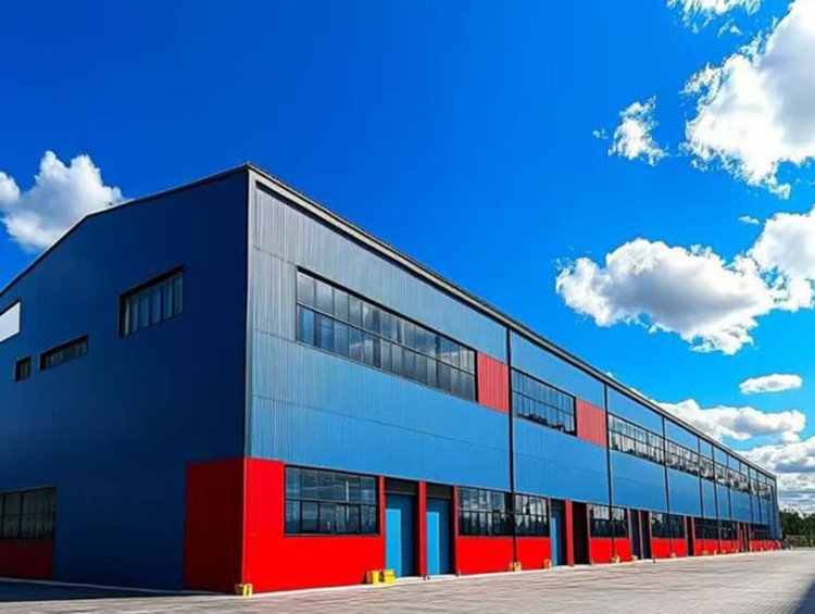 Prefab Industrial Metal Steel Structure Workshop Factory Building Shed 