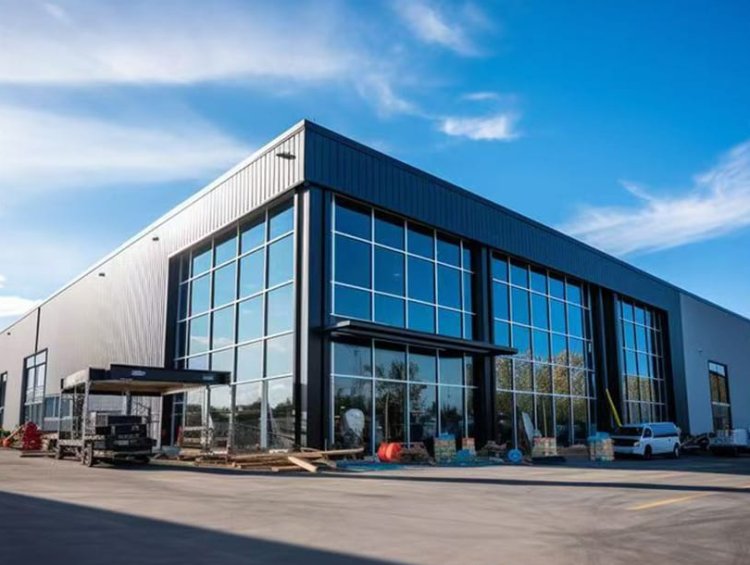 Large Prefabricated Steel Structure Logistics Workshop