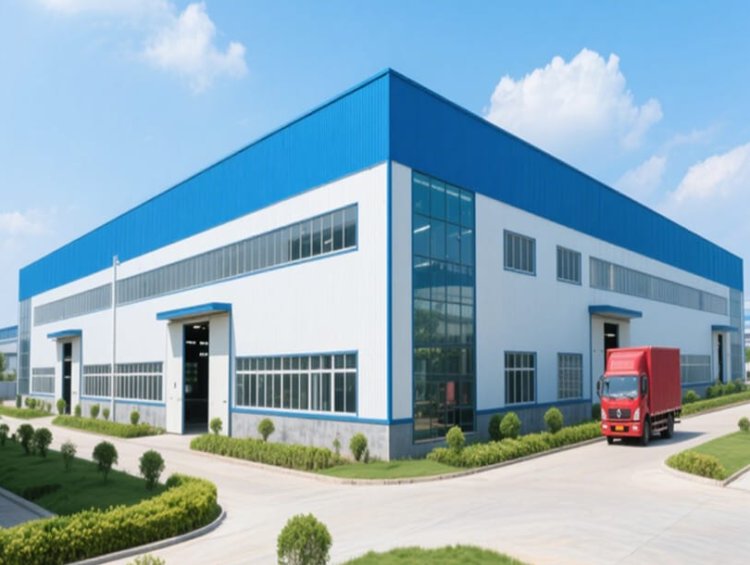  Light Steel Production Factory Building in Middle East Area