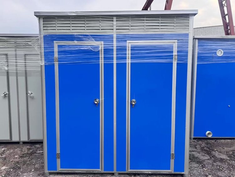 Mobile Container Toilet | Prefabricated Outdoor Restroom - Quick Installation & Low Maintenance