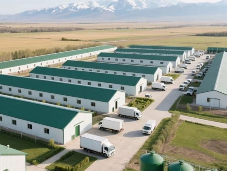 Prefab Steel Structure Chicken House | Poultry Farming Shed Hot Sale Middle East Africa Southeast Asia