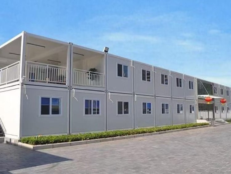 Weather-Resistant Portable Container Home | Desert-Adapted Temporary Living Facility