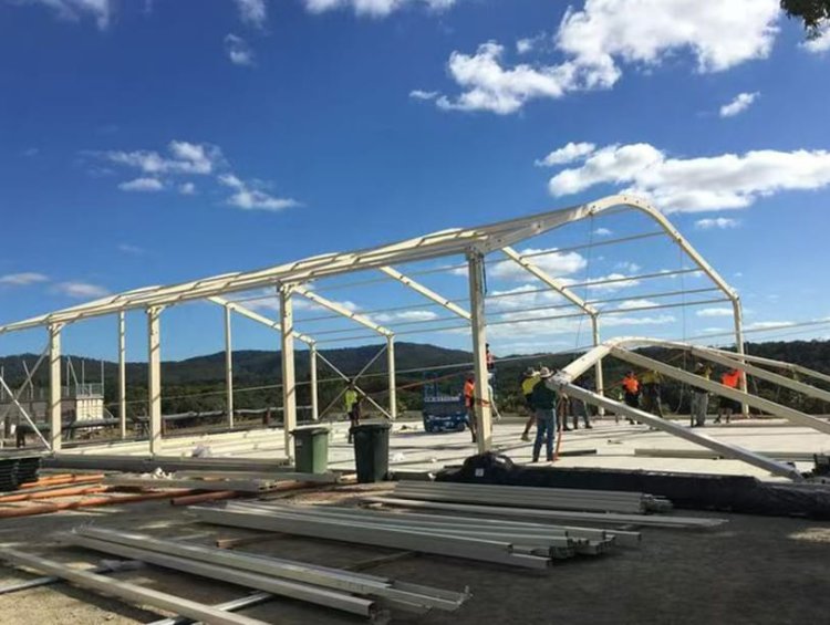 Custom Aluminum Tent | Large-Span Event Canopy & Storage Shelter (Saudi Arabia, UAE)