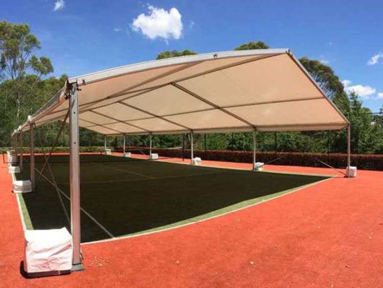 All-in-One Aluminum Canopy | Temporary Event & Storage Combined Shelter