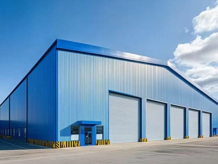 Large-Span Steel Warehouse | Custom Industrial Storage for High-Volume Operations