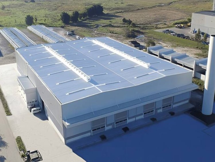 Modern Prefabricated Steel Structure Distribution Warehouse