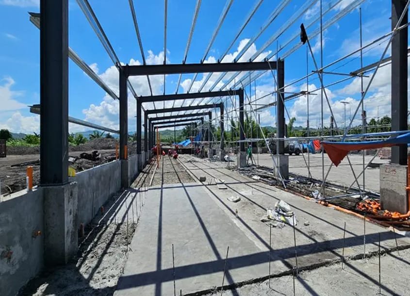 sunrise steel structure warehouse