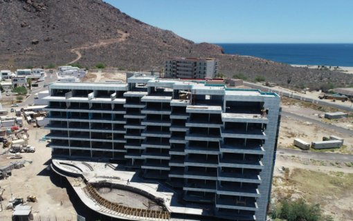 Steel Structure Residential Apartment Installation in Progress in Australia