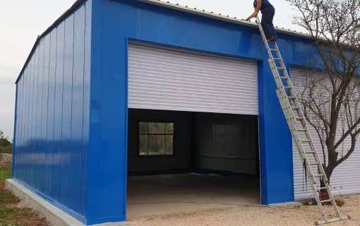Steel Structure Warehouse Project in Germany